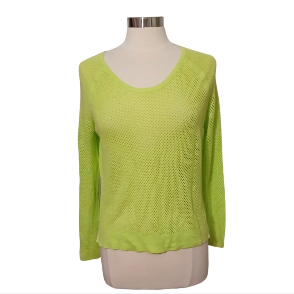 Rag & Bone Island Raglan Pullover Green - Picture 3 of 5
